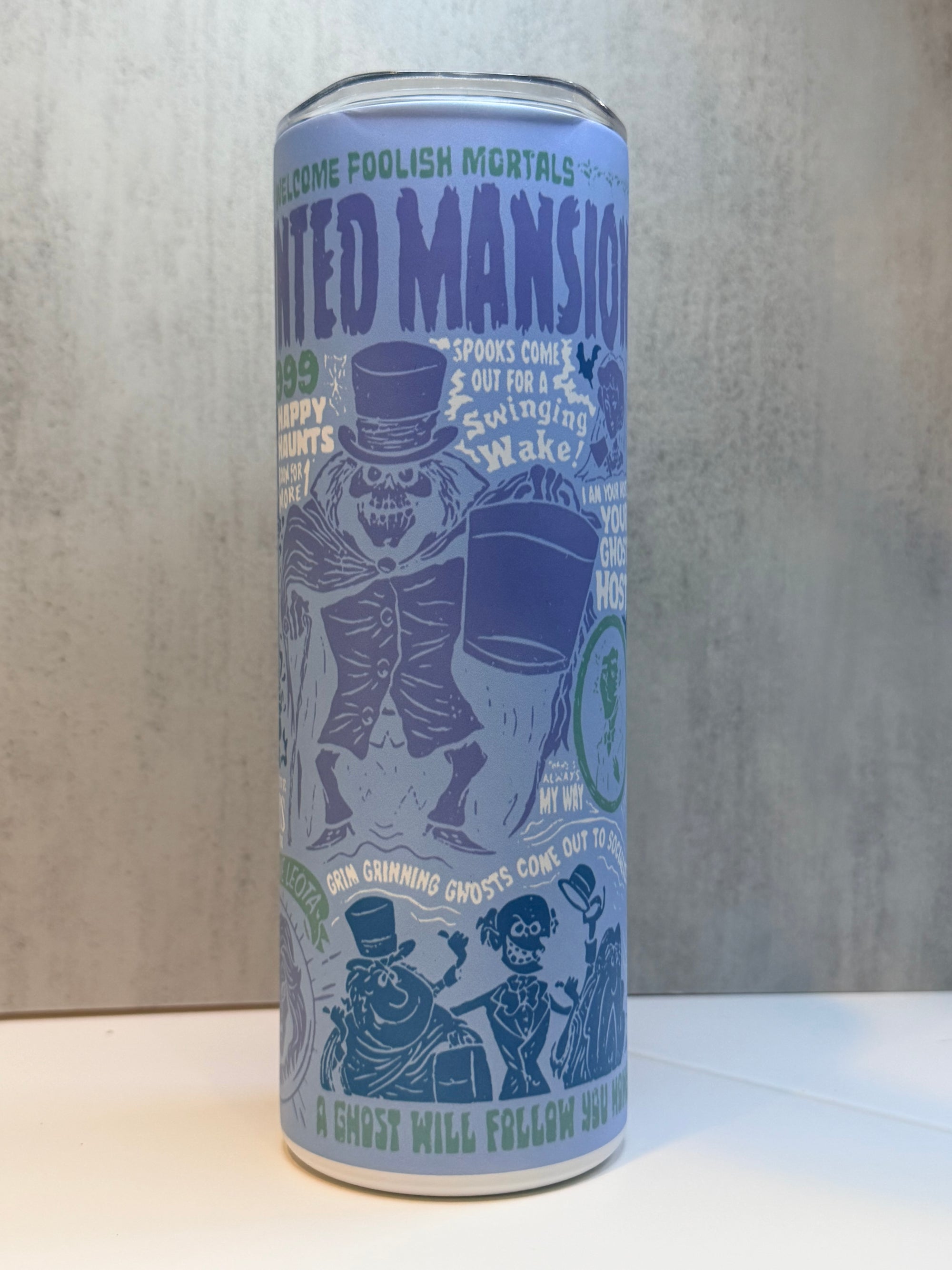 Horror Glow-in-the-Dark Stainless Steel Tumblers