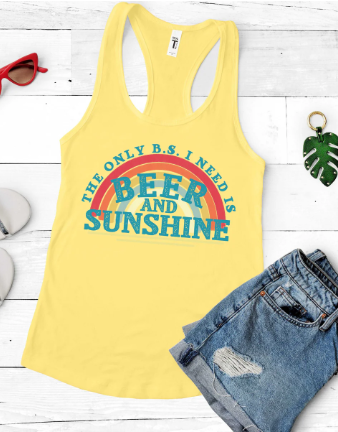 Beer and Sunshine Tank