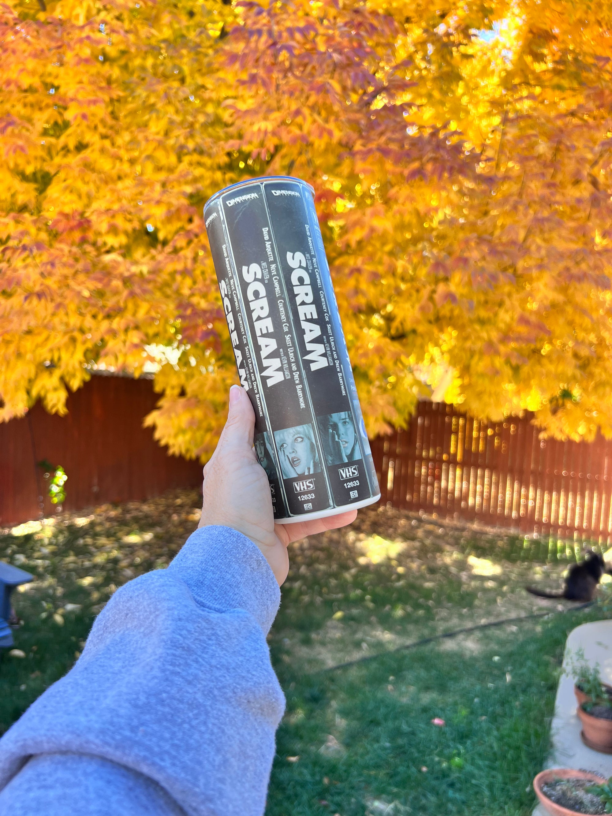 Horror Glow-in-the-Dark Stainless Steel Tumblers